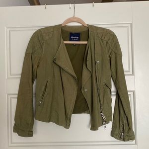Madewell Green Blazer Utility Coat Jacket XXS